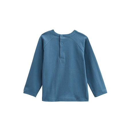 T-shirt bébé manches longues tao Bleu 3 - vertbaudet enfant 