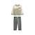 Ensemble enfant sweat et pantalon en molleton gustin Beige 2 - vertbaudet enfant 