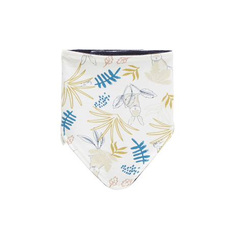 Foulard enfant en velours gribouille Bleu 2 - vertbaudet enfant 