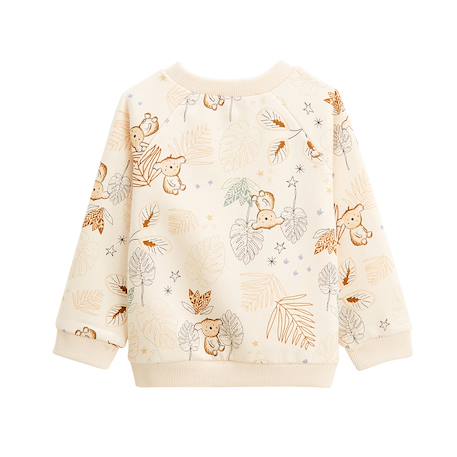 Ensemble enfant sweat et pantalon en molleton constellation Camel 5 - vertbaudet enfant 