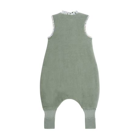 Turbulette tog 2 en velours avec pieds retroussables noah Vert 3 - vertbaudet enfant 