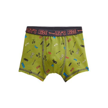Lot de 2 boxers garçon cycling Vert 5 - vertbaudet enfant 