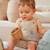 Salopette bébé en lin mélangé moka Beige 5 - vertbaudet enfant 