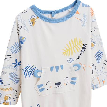 Pyjama bébé biscarosse Ecru 4 - vertbaudet enfant 