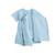 Barboteuse bébé + foulard zeste d'amour Bleu 4 - vertbaudet enfant 