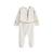 Pyjama bébé en velours nino Ecru 4 - vertbaudet enfant 