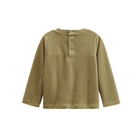 Lot de 2 pyjamas enfant 2 pièces en velours gustin Kaki 3 - vertbaudet enfant 