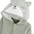 Ensemble bébé sweat-shirt à capuche et pantalon en molleton abou Vert 4 - vertbaudet enfant 