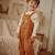 Ensemble salopette bébé en molleton et t-shirt constellation Camel 6 - vertbaudet enfant 