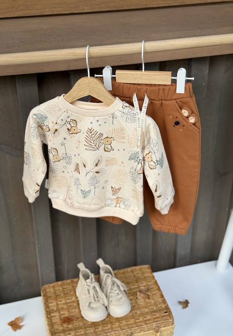 Garçon-Ensemble-Ensemble enfant sweat et pantalon en molleton constellation