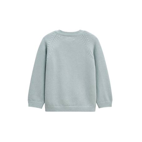 Pull en tricot oscar Ecru 3 - vertbaudet enfant 