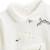 Pyjama bébé 2 pièces en velours à pieds retroussables swan Ocre 4 - vertbaudet enfant 