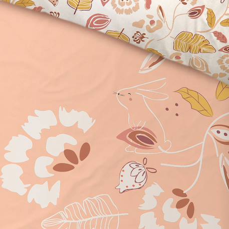 Housse de couette enfant + taie d'oreiller samba Rose 4 - vertbaudet enfant 