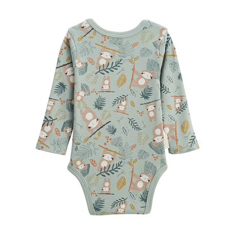 Lot de 2 bodies bébé manches longues cache-cache Ecru 4 - vertbaudet enfant 