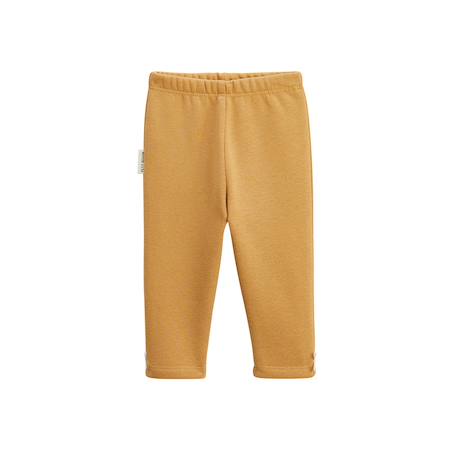 Ensemble bébé robe et legging en molleton emilie Ocre 6 - vertbaudet enfant 