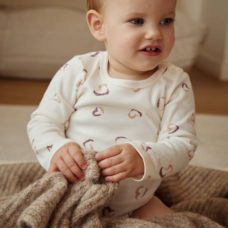 Lot de 2 bodies bébé manches longues matcha Rose 6 - vertbaudet enfant 