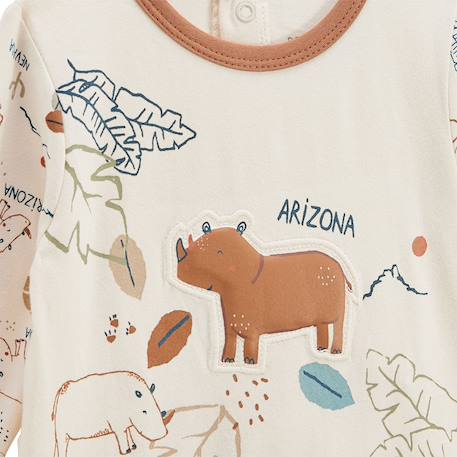 Lot de 2 pyjamas bébé kansas city Camel 3 - vertbaudet enfant 