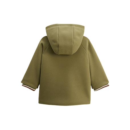 Manteau enfant doublé sherpa avec capuche gustin Kaki 5 - vertbaudet enfant 