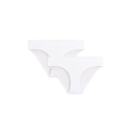 Lot de 2 culottes blanches fille veliana Blanc 2 - vertbaudet enfant 