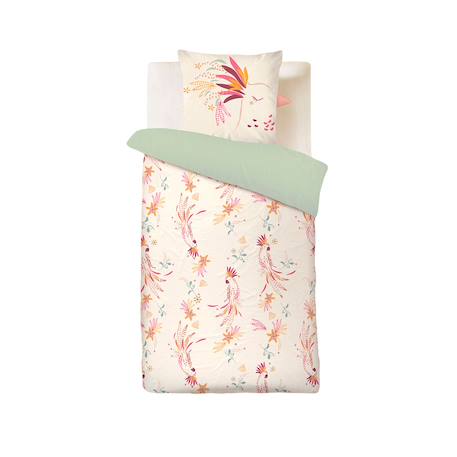 Housse de couette enfant + taie d'oreiller fiesta Vert 3 - vertbaudet enfant 