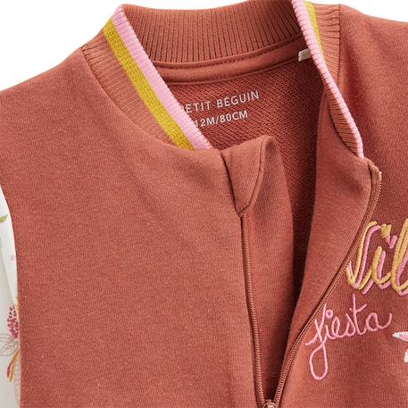 Veste teddy enfant fiesta Terracotta 4 - vertbaudet enfant 