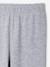 Lot de 2 leggings fille mi-mollets gris chiné+mauve+vert émeraude 6 - vertbaudet enfant 