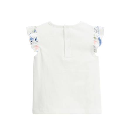 Pyjama enfant 2 pièces manches courtes tiana Ecru 6 - vertbaudet enfant 