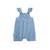 Salopette bébé en chambray ciao milano Bleu 2 - vertbaudet enfant 