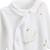 Pyjama bébé en velours ouverture croisée perle Ecru 4 - vertbaudet enfant 