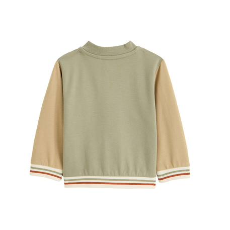 Veste teddy enfant kansas city Kaki 3 - vertbaudet enfant 