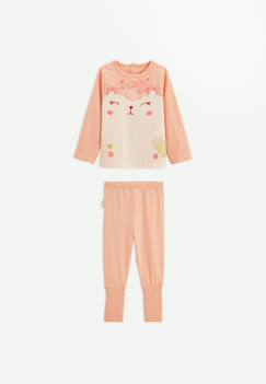Bébé-Pyjama, surpyjama-Pyjama enfant 2 pièces à pieds retroussables santa giulia
