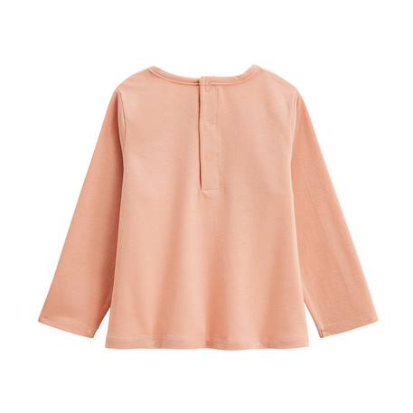 Pyjama enfant 2 pièces à pieds retroussables mindanao Rose 3 - vertbaudet enfant 