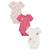 Lot de 3 bodies bébé manches courtes camila Rose 2 - vertbaudet enfant 