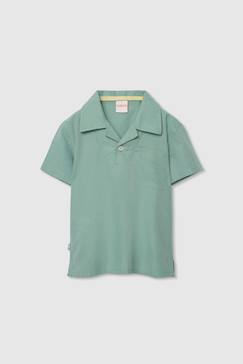 Garçon-T-shirt, polo, sous-pull-Polo-Polo enfant lin