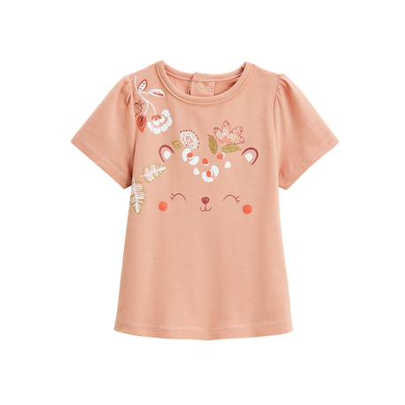 Lot de 2 t-shirts enfant manches courtes mindanao Ecru 6 - vertbaudet enfant 