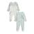 Lot de 2 pyjamas bébé en velours dina Bleu 2 - vertbaudet enfant 