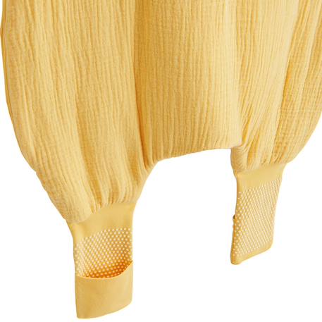 Turbulette tog 2 en gaze de coton avec pieds retroussables ciao milano Jaune 5 - vertbaudet enfant 