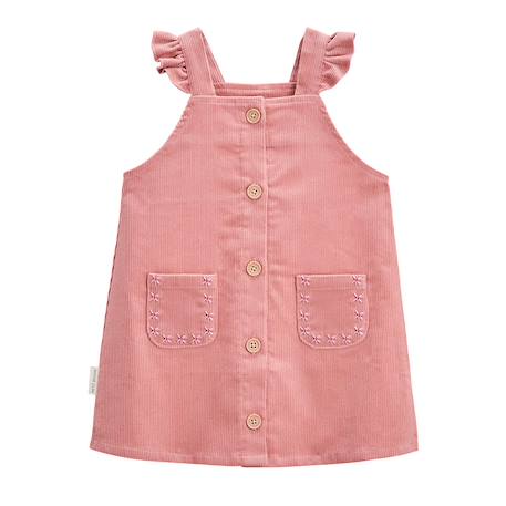 Robe bébé en velours côtelé rosa Rose 2 - vertbaudet enfant 