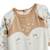 Pyjama bébé en velours nino Ecru 5 - vertbaudet enfant 