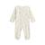 Pyjama bébé en velours ouverture pont envolée de bisous Beige 3 - vertbaudet enfant 