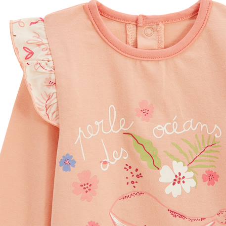 Lot de 2 pyjamas enfant 2 pièces santa giulia Corail 4 - vertbaudet enfant 