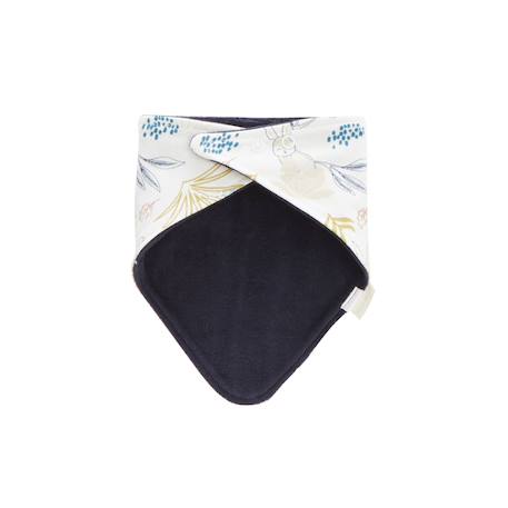 Foulard enfant en velours gribouille Bleu 3 - vertbaudet enfant 