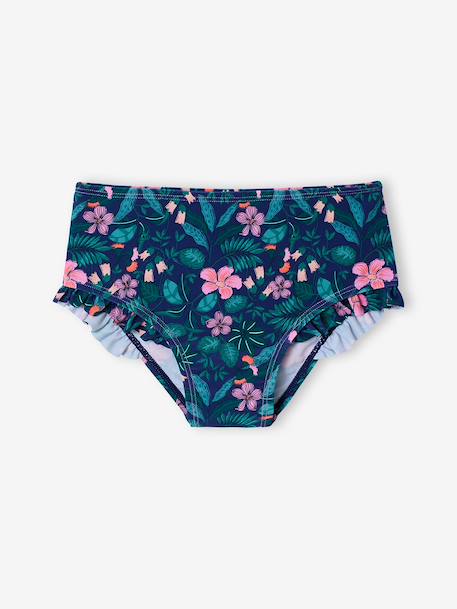 Maillot bain fille 2 pièces anti UV marine 6 - vertbaudet enfant 
