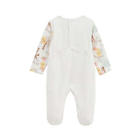 Pyjama bébé auguste Ecru 3 - vertbaudet enfant 