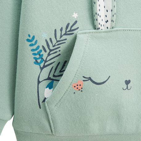 Ensemble sweat et pantalon en molleton misscerise Bleu 4 - vertbaudet enfant 