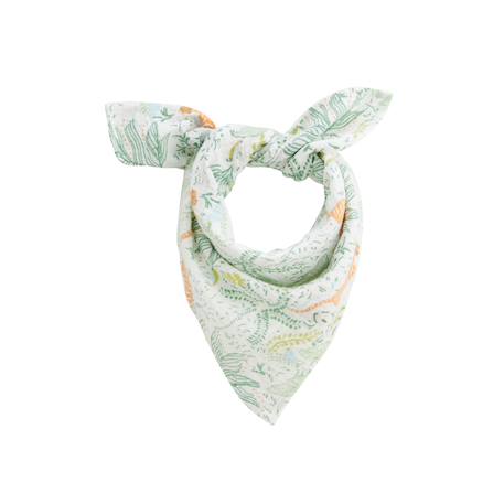 Foulard en gaze de coton kanha 50 x 50 cm Ecru 2 - vertbaudet enfant 