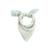 Foulard en gaze de coton kanha 50 x 50 cm Ecru 2 - vertbaudet enfant 
