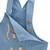 Salopette bébé en toile de coton kanha Bleu 4 - vertbaudet enfant 