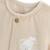 Ensemble gilet et pantalon bébé en velours câlins Ecru 3 - vertbaudet enfant 