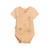 Lot de 2 bodies bébé manches courtes ouverture croisée sierra Peche 4 - vertbaudet enfant 